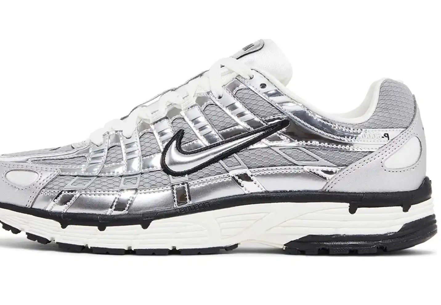 Metallic Nike P-6000 Silver 0621